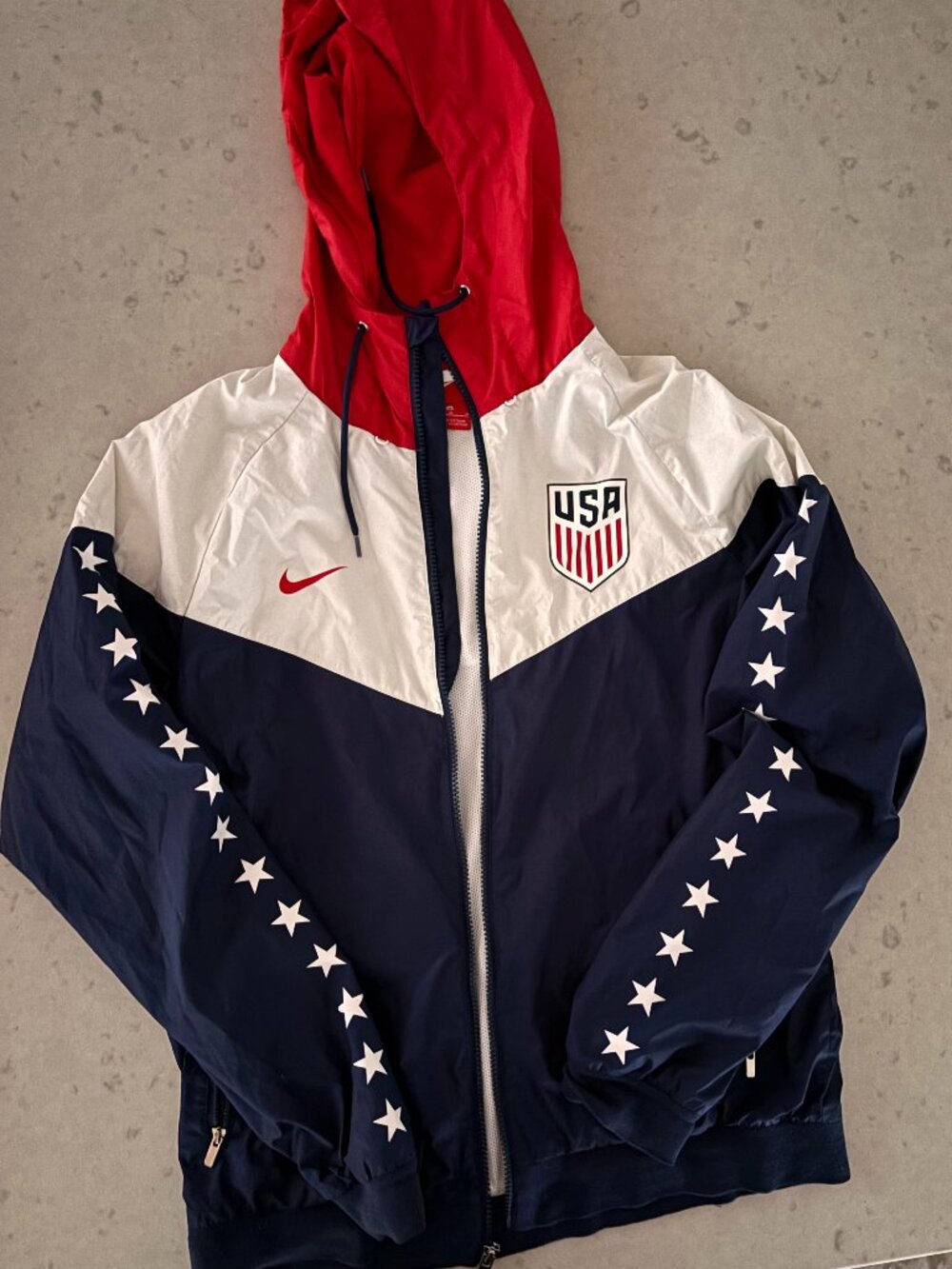 Nike USA soccer windbreaker